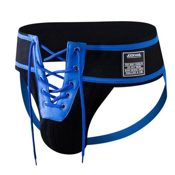 Sous-vêtements sexy pour hommes, slips Jockstrap, poudres frontales, ouvert, sangles de liaison TWindsor, culottes, tongs, caleçons Gay, zones de glissement, me Srting – Image 3
