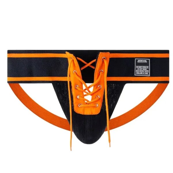 Sous-vêtements sexy pour hommes, slips Jockstrap, poudres frontales, ouvert, sangles de liaison TWindsor, culottes, tongs, caleçons Gay, zones de glissement, me Srting – Image 6