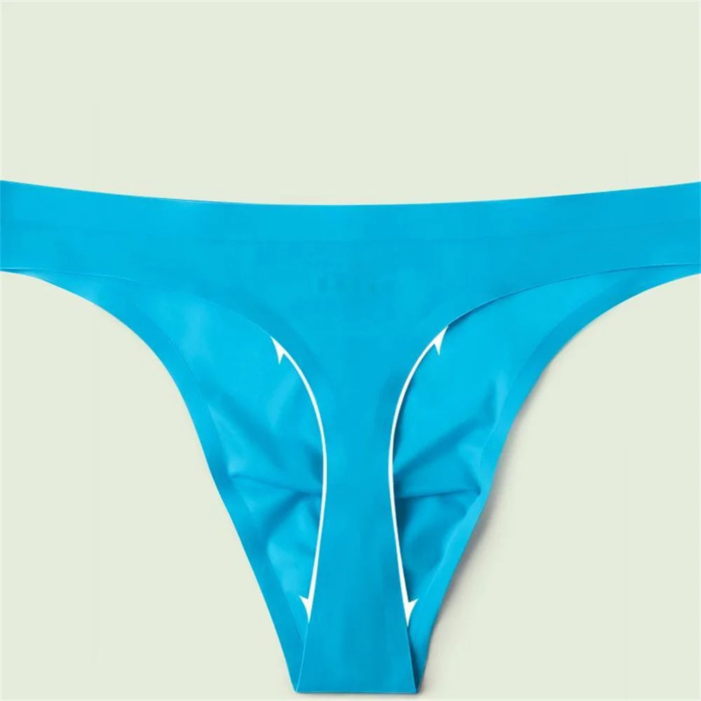String sexy sans couture pour hommes, culotte masculine, string ultra fin, sport, fitness, poudres bombées, taille basse, grande taille