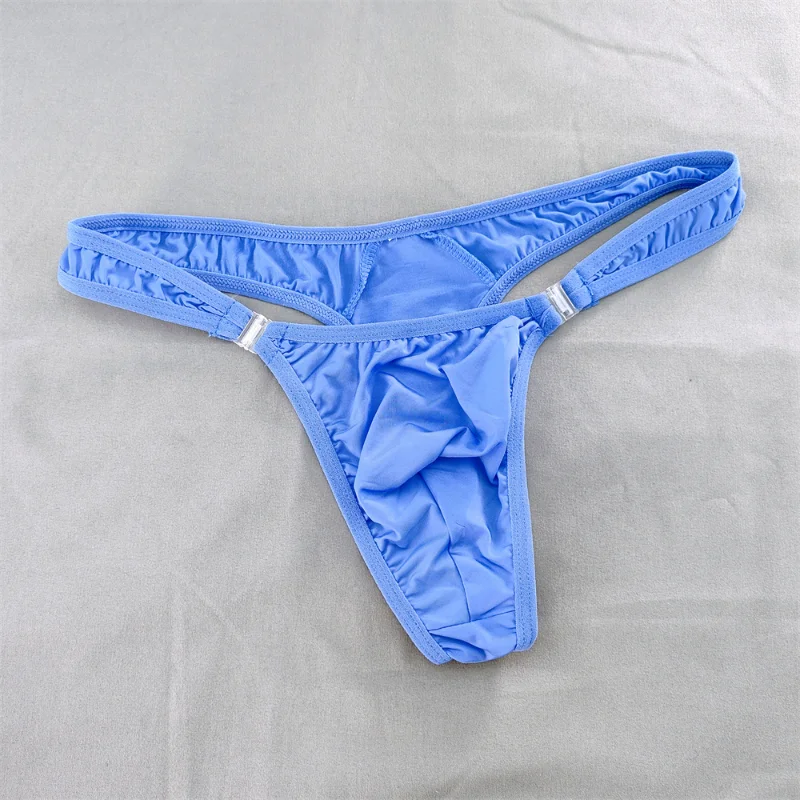 InjSexy-String en Forme de Pénis pour Homme, Taille Basse, Poignées Amovibles, Haute artificiel asticité, Ultra-Mince, Sous-Vêtements Gay