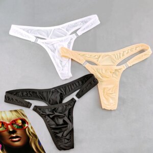 InjSexy-String en Forme de Pénis pour Homme, Taille Basse, Poignées Amovibles, Haute artificiel asticité, Ultra-Mince, Sous-Vêtements Gay