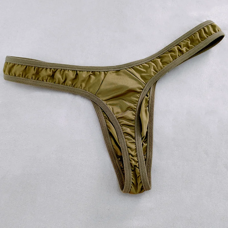 InjSexy-String en Forme de Pénis pour Homme, Taille Basse, Poignées Amovibles, Haute artificiel asticité, Ultra-Mince, Sous-Vêtements Gay
