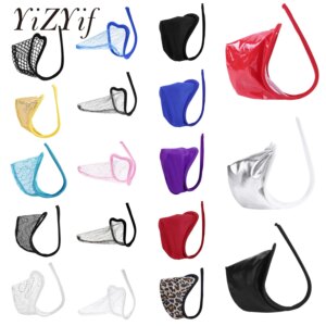 Sous-vêtements sexy en maille de dentelle pour hommes, string invisible, culotte, lingerie, string en poudre bombée, slip respirant