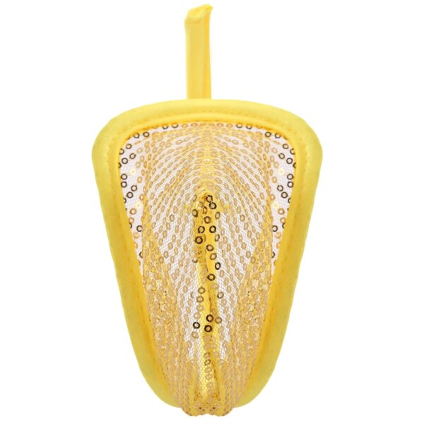 Sous-vêtements sexy en maille de dentelle pour hommes, string invisible, culotte, lingerie, string en poudre bombée, slip respirant – Image 5