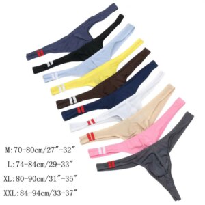 Maillot de bain pour homme, sous-vêtement, Lingerie, Tangas, taille basse