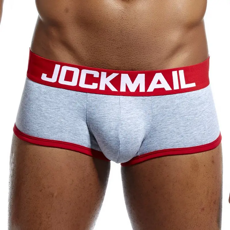 Culotte jockstrap pour homme, sous-vêtement Gay, String, Boxer, Slip, Sexy, pochette en coton
