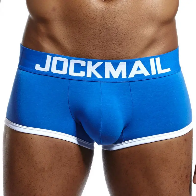 Culotte jockstrap pour homme, sous-vêtement Gay, String, Boxer, Slip, Sexy, pochette en coton