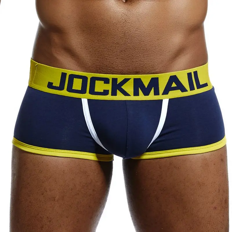 Culotte jockstrap pour homme, sous-vêtement Gay, String, Boxer, Slip, Sexy, pochette en coton