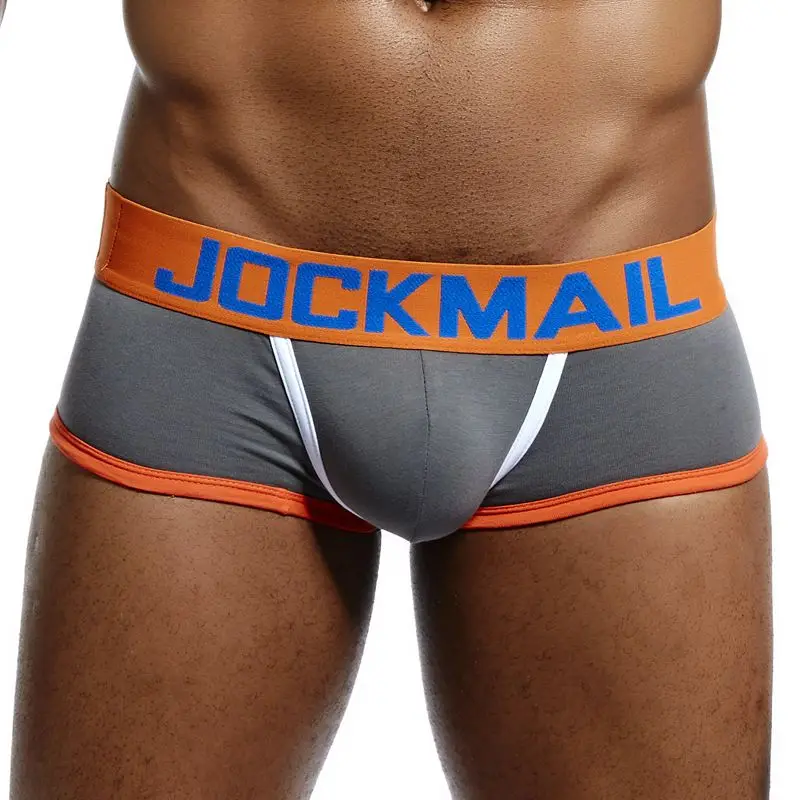 Culotte jockstrap pour homme, sous-vêtement Gay, String, Boxer, Slip, Sexy, pochette en coton