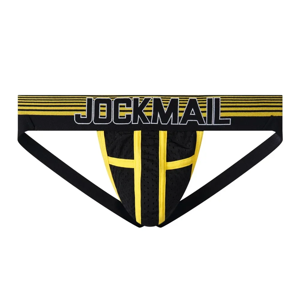 Jockstrap en nylon à séchage rapide pour hommes, sous-vêtements gay sexy, slip bikini pour hommes, short de bain tanga ou short de bain
