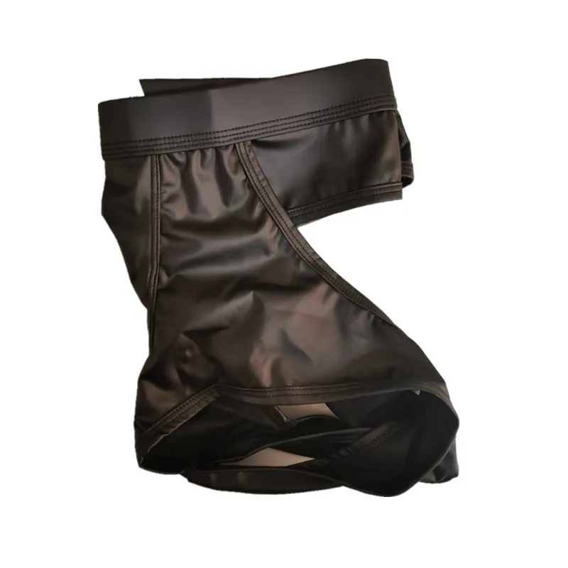 Sous-vêtements sexy pour hommes, Jockstrap à dos amissié, Faux cuir, Lingerie masculine taille basse U Poudres convexes Culotte Cueca Callogging Bien-être los S-XL