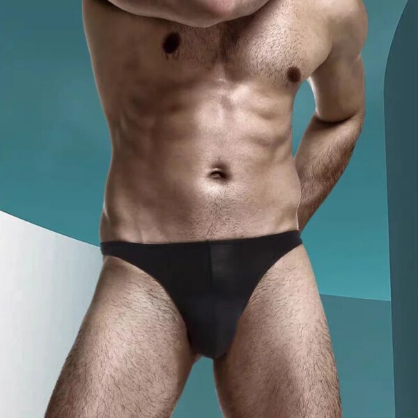 String de dehors en Coton Respirant pour Homme, Culotte Sexy, Sans Couture, Dos en T, Grande Taille – Image 2