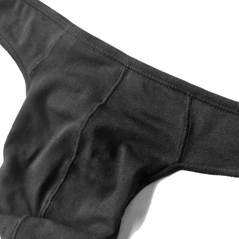 String de dehors en Coton Respirant pour Homme, Culotte Sexy, Sans Couture, Dos en T, Grande Taille