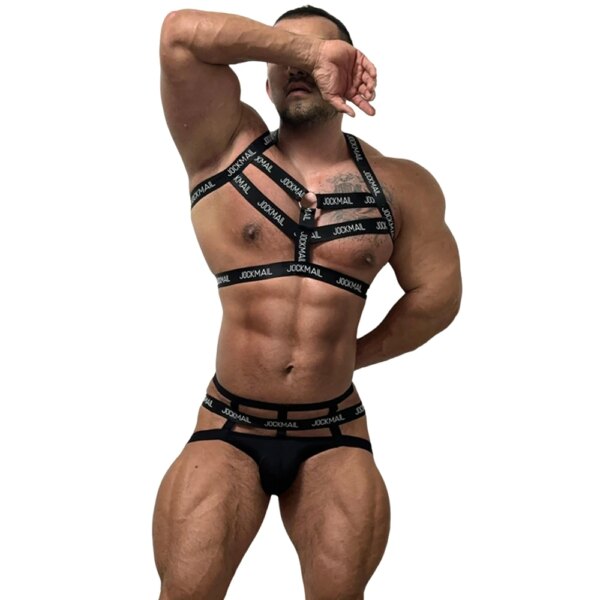 Ice injockstrap-Sous-vêtements sexy SFP pour hommes, string G, anneau de jambe, lingerie de bondage, culotte à sangle en T