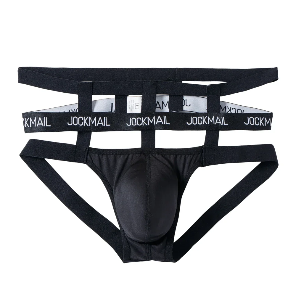 Ice injockstrap-Sous-vêtements sexy SFP pour hommes, string G, anneau de jambe, lingerie de bondage, culotte à sangle en T