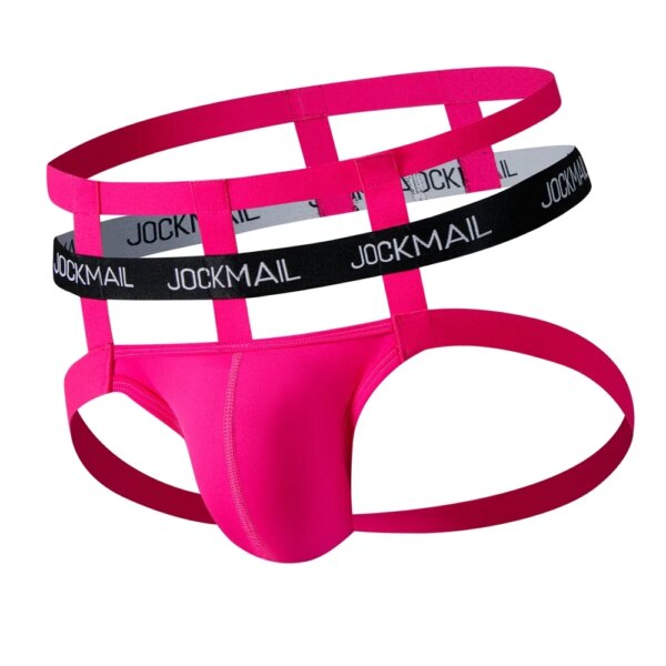 Ice injockstrap-Sous-vêtements sexy SFP pour hommes, string G, anneau de jambe, lingerie de bondage, culotte à sangle en T – Image 5