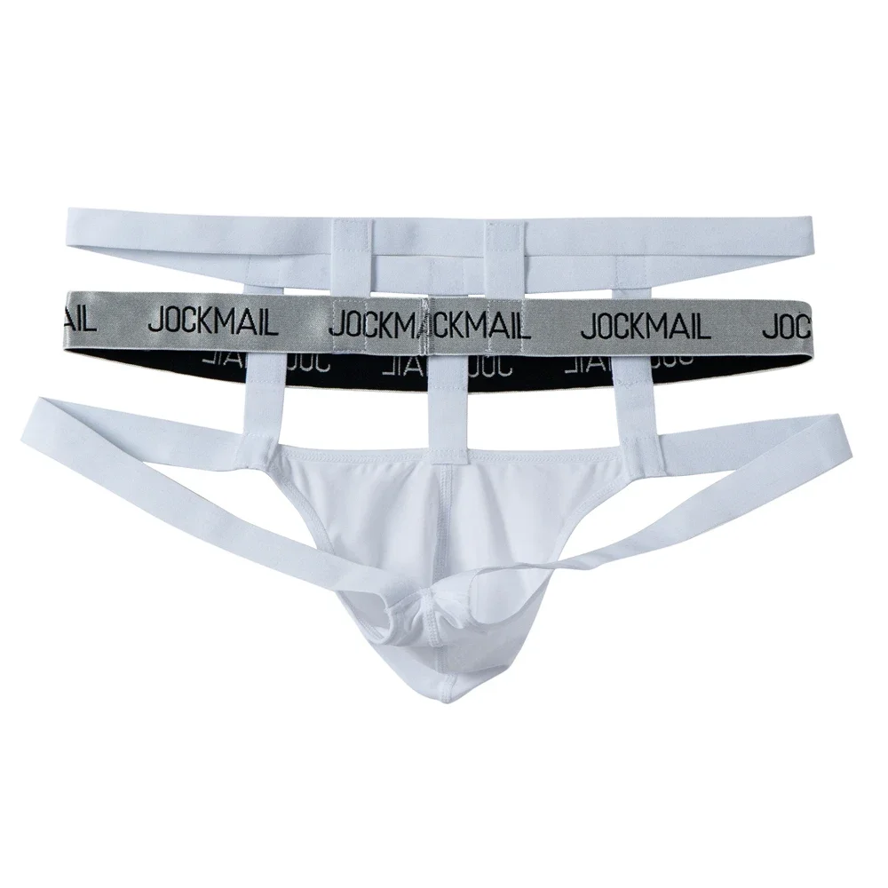 Ice injockstrap-Sous-vêtements sexy SFP pour hommes, string G, anneau de jambe, lingerie de bondage, culotte à sangle en T