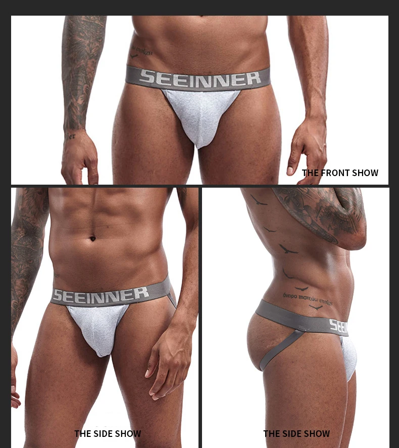 Sous-vêtements sexy en coton pour hommes, Jockstrap, Poudres de pénis, Culottes pour hommes, Strings, Slip Gay, Zones Me Srting