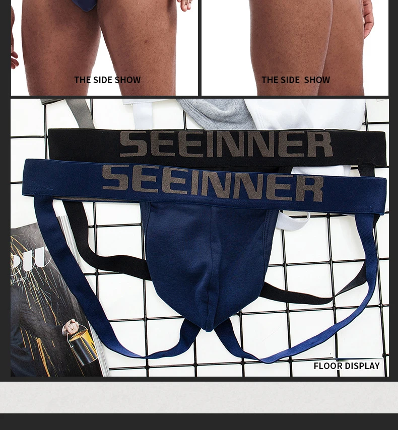 Sous-vêtements sexy en coton pour hommes, Jockstrap, Poudres de pénis, Culottes pour hommes, Strings, Slip Gay, Zones Me Srting