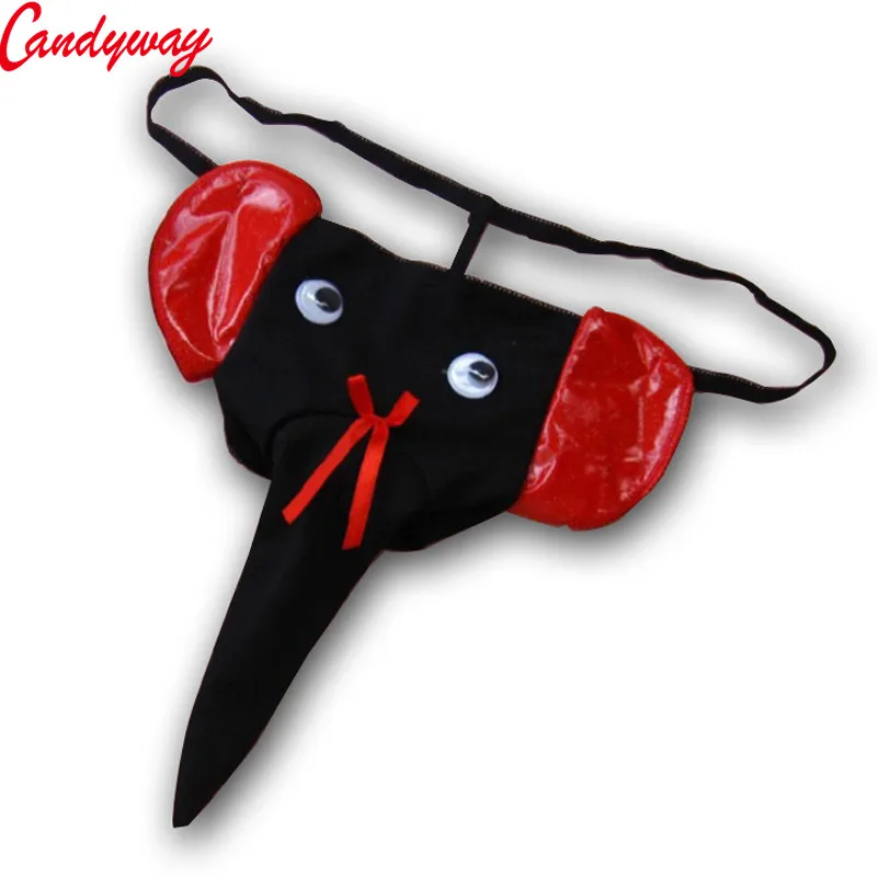 Culotte Sexy en Forme d'Éléphant Antarcg pour Homme, Culotte de Cosplay, Lingerie pour Amoureux, Produit Sexuel