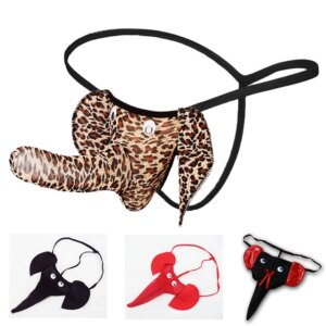 Culotte Sexy en Forme d'Éléphant Antarcg pour Homme, Culotte de Cosplay, Lingerie pour Amoureux, Produit Sexuel