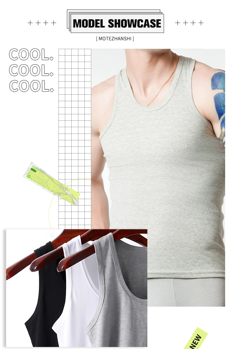 Maillot de Bain en Pur Coton Quatre Saisons pour Homme, Vêtement de dehors, Fitness, Décontracté, Age Moyen