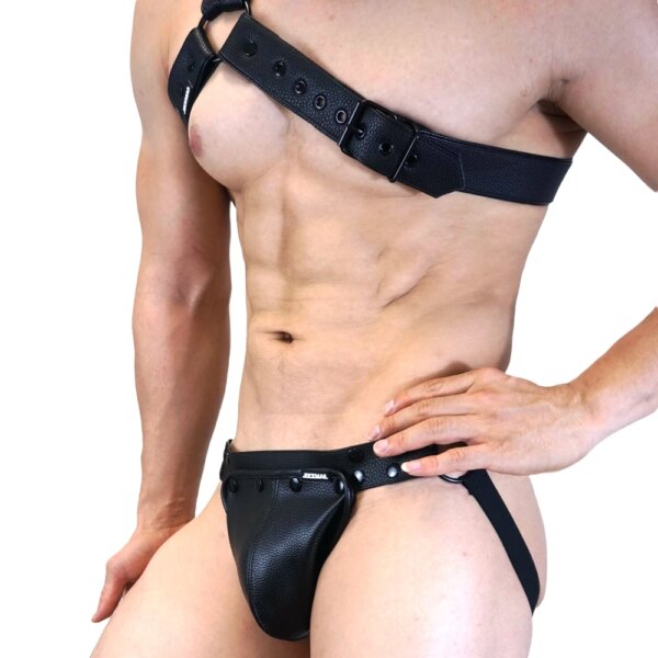 Jockstrap pour homme SFP Drum Suit Jockstrap Underwear, PerfecCodpiece, 'Big Bulge' Confort et taille réglables. – Image 2