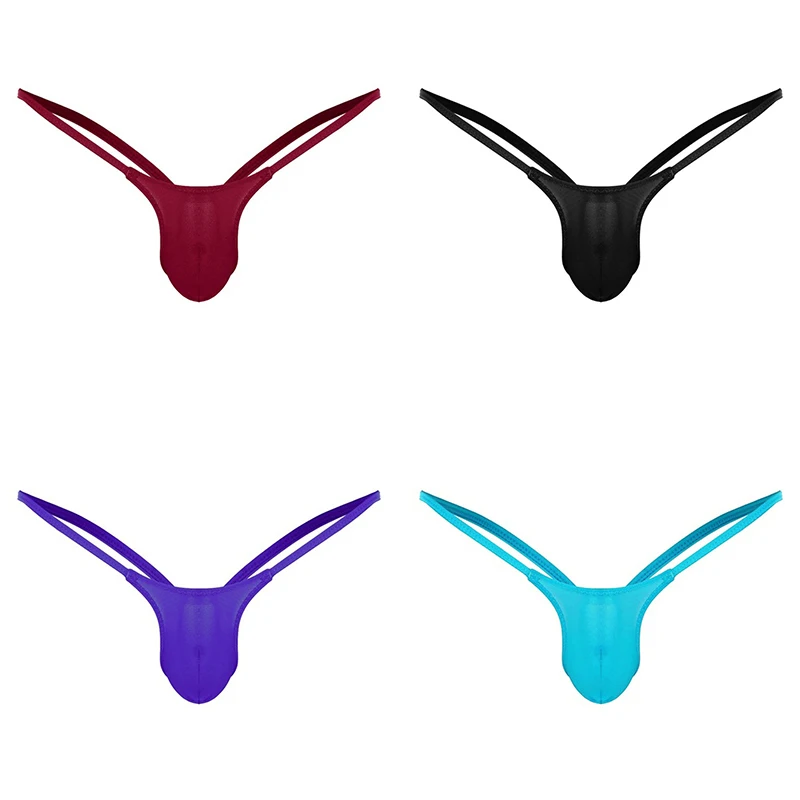String Sexy pour Homme, Solide, Taille Basse, Sous-Vêtement Doux String Sexy pour Homme, Solide, Taille Basse, Sous-Vêtement Doux