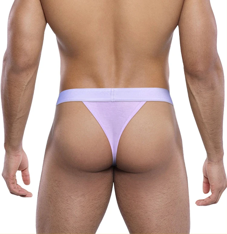 CMENIN-Culotte de dehors Solide pour Homme, String Respirant en Modal, Taille Basse, Slip Sissy, Sous-Vêtement Ajusté