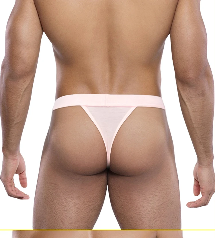 CMENIN-Culotte de dehors Solide pour Homme, String Respirant en Modal, Taille Basse, Slip Sissy, Sous-Vêtement Ajusté