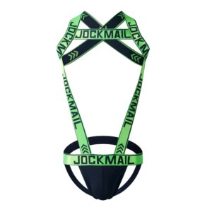 Jockstrap en nylon sexy pour hommes, costume de batterie, combinaisons à bretelles pour hommes, sous-vêtements genciSFP, lingerie pour hommes, culotte Sissy