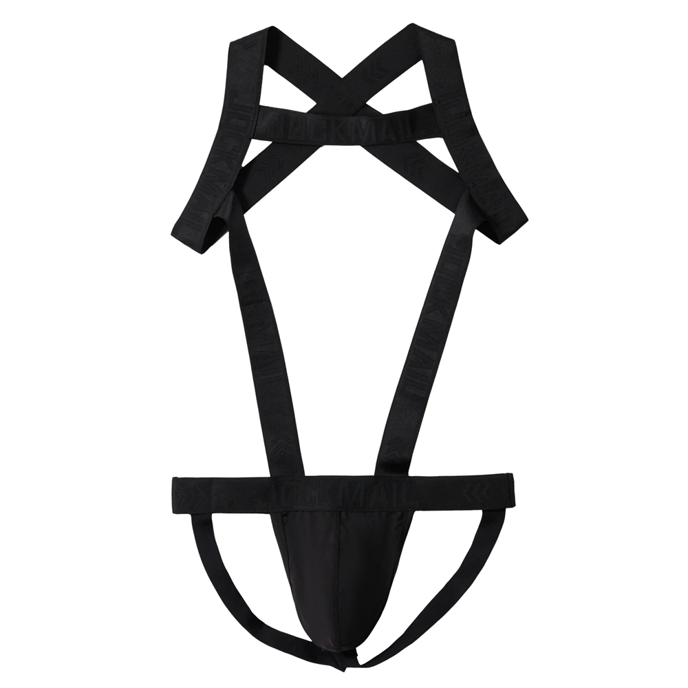 Jockstrap en nylon sexy pour hommes, costume de batterie, combinaisons à bretelles pour hommes, sous-vêtements genciSFP, lingerie pour hommes, culotte Sissy
