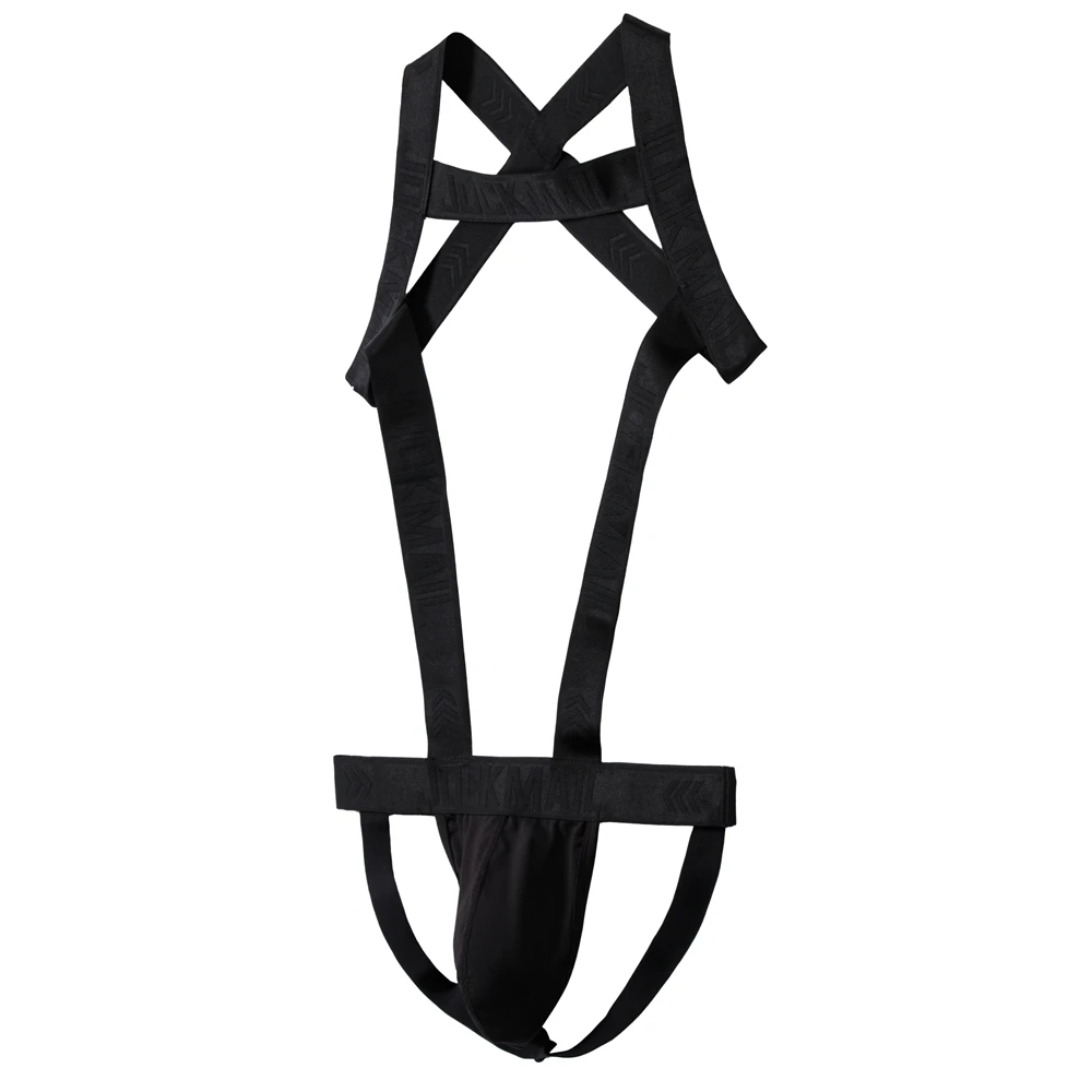 Jockstrap en nylon sexy pour hommes, costume de batterie, combinaisons à bretelles pour hommes, sous-vêtements genciSFP, lingerie pour hommes, culotte Sissy
