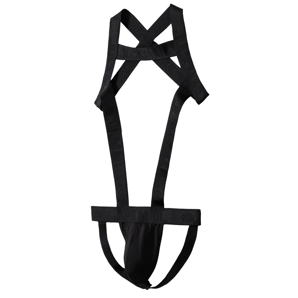 Jockstrap-Sous-vêtements pour hommes, costume de batterie, jarretelles, combinaisons sexy, lingerie pour hommes, SFP, évider, bondage, trou élastique 7.0, costume