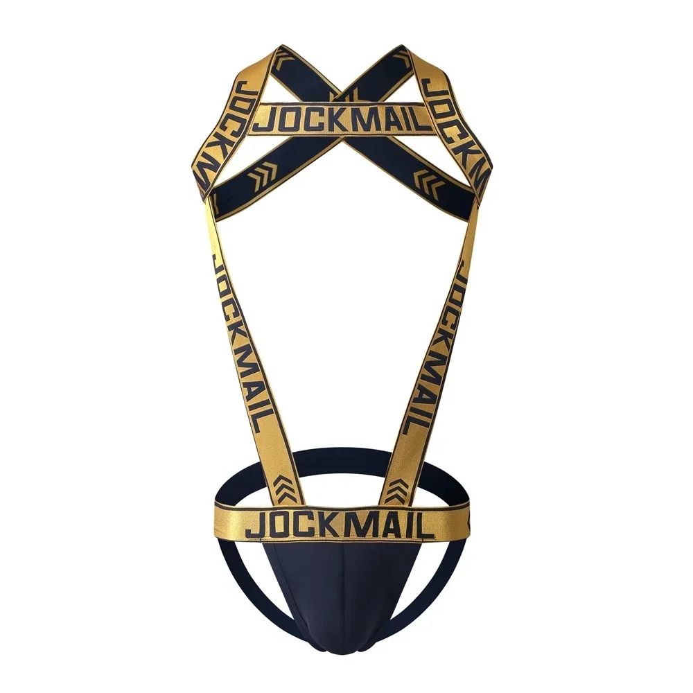 Jockstrap-Sous-vêtements pour hommes, costume de batterie, jarretelles, combinaisons sexy, lingerie pour hommes, SFP, évider, bondage, trou élastique 7.0, costume