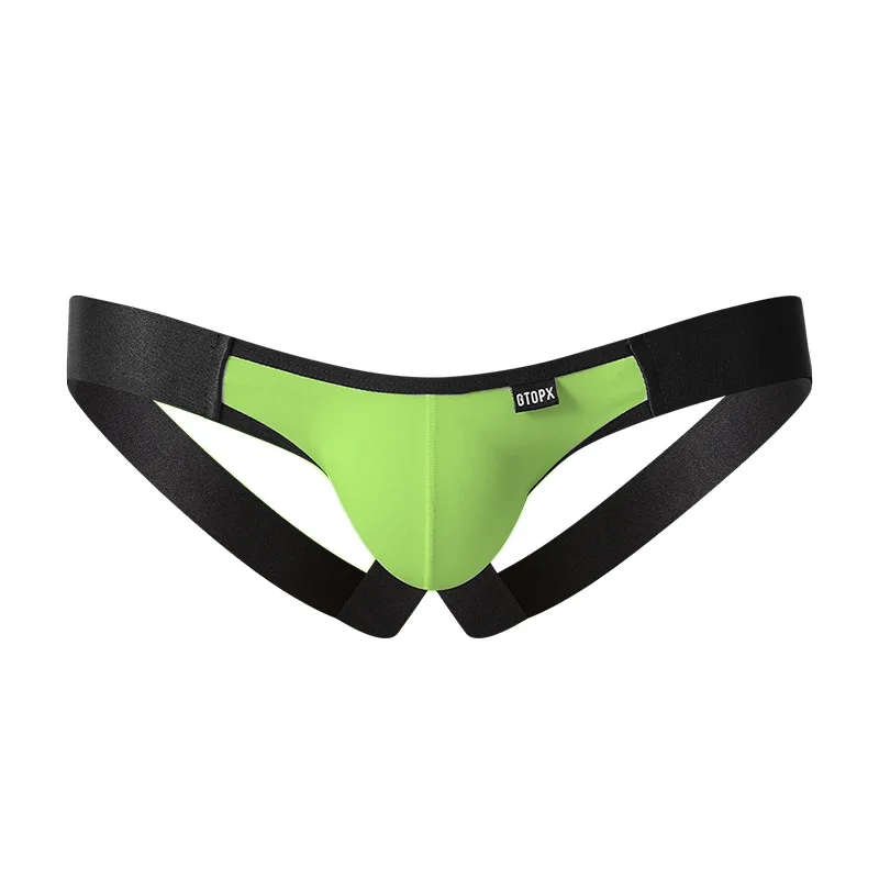 Sous-vêtements Jockstrap à Dos Ouvert pour Homme, Culotte Sexy, String G, Poudres de Pénis, Slip Améliorant, T-Back, Lingerie