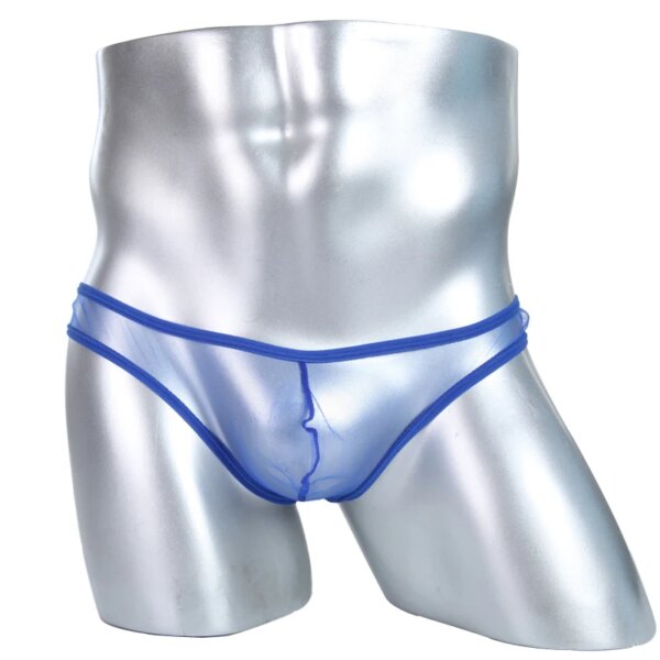 String transparent pour homme, sous-vêtement sexy, culotte respirante, bikini – Image 4