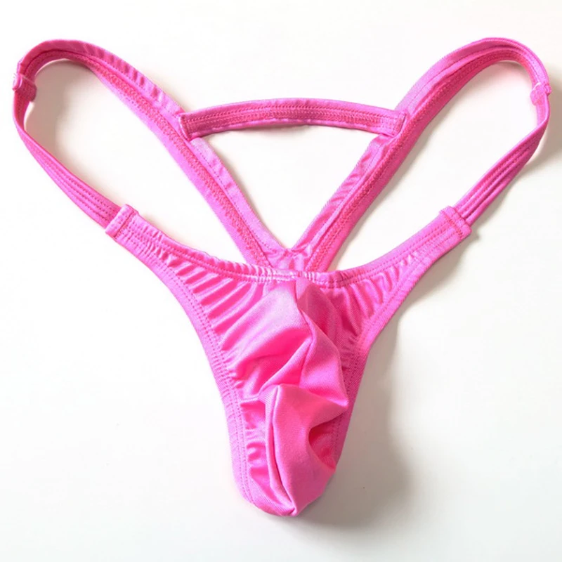 String en poudre pour hommes, lingerie sexy, sous-vêtements pour pénis, double tongs solides, string jockstrap, sous-vêtements gay, nouvelle mode