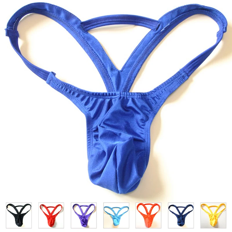 String en poudre pour hommes, lingerie sexy, sous-vêtements pour pénis, double tongs solides, string jockstrap, sous-vêtements gay, nouvelle mode