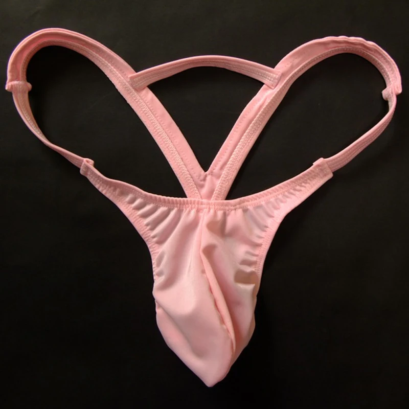 String en poudre pour hommes, lingerie sexy, sous-vêtements pour pénis, double tongs solides, string jockstrap, sous-vêtements gay, nouvelle mode