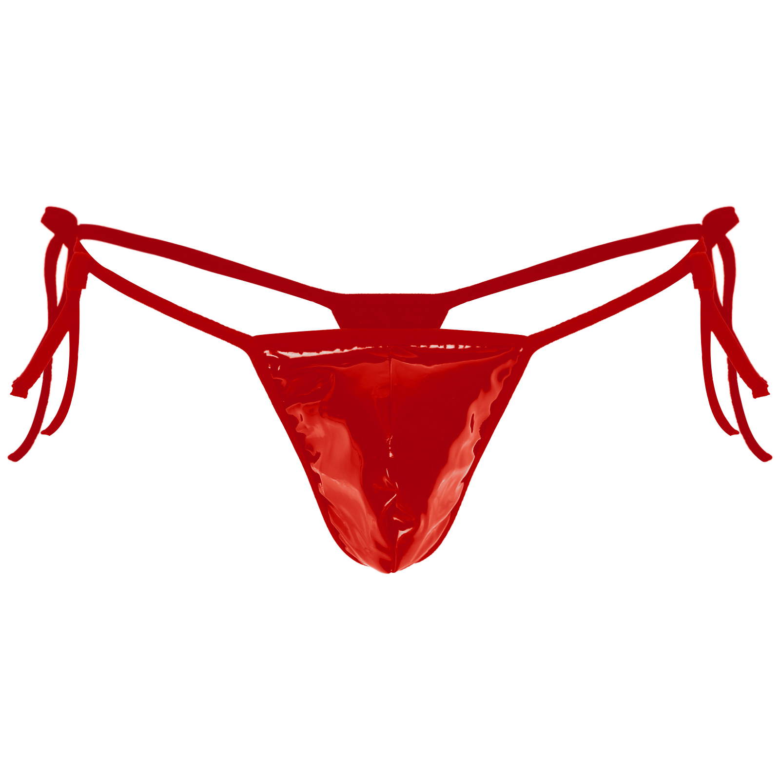 String sexy en faux cuir pour homme, sous-vêtement gay