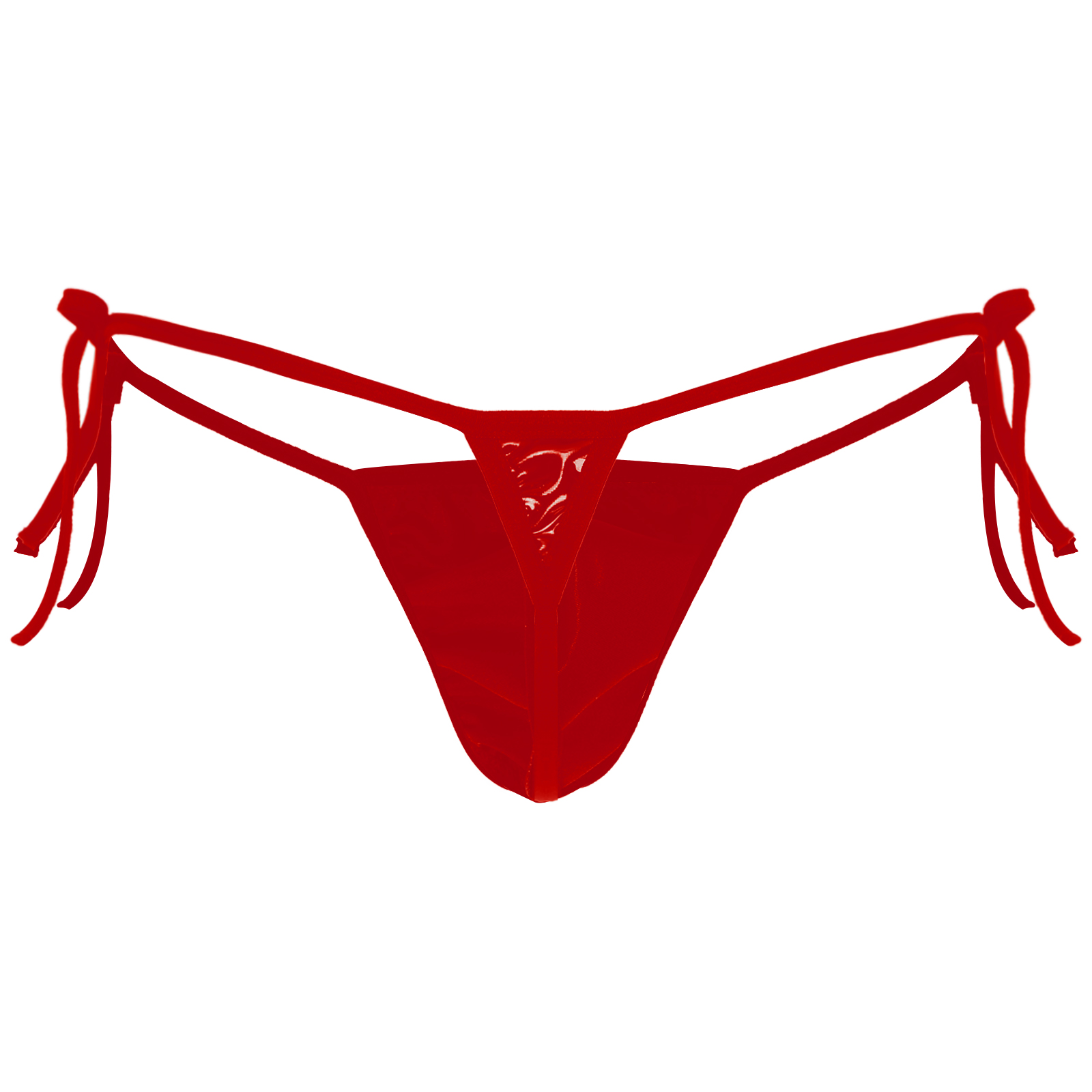 String sexy en faux cuir pour homme, sous-vêtement gay