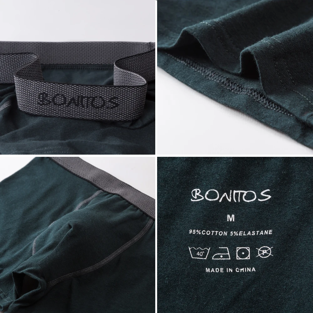 Lot de 5 boxers et caleçons en coton pour hommes, sous-vêtements de marque masculine, ensemble de luxe sexy, slip cadeau, 2023