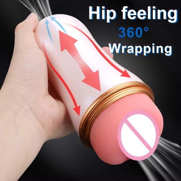 Mastyellar Cup Vaginal pour hommes, pompe à pénis, succion de gland, jouet sexuel pour adulte, vraie chatte, jouets sexy, mâle, produits 7.0, 18 – Image 4