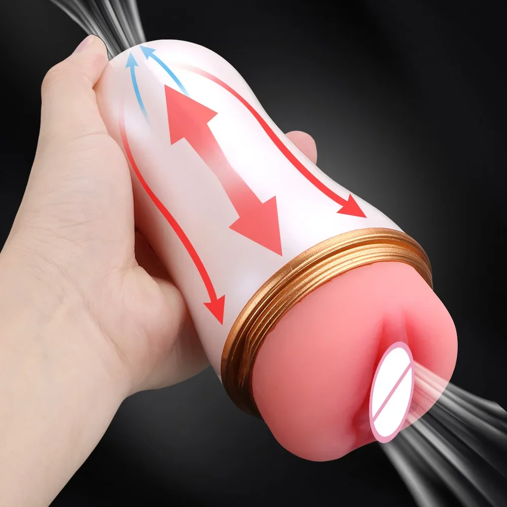 Mastyellar Cup Vaginal pour hommes, pompe à pénis, succion de gland, jouet sexuel pour adulte, vraie chatte, jouets sexy, mâle, produits 7.0, 18
