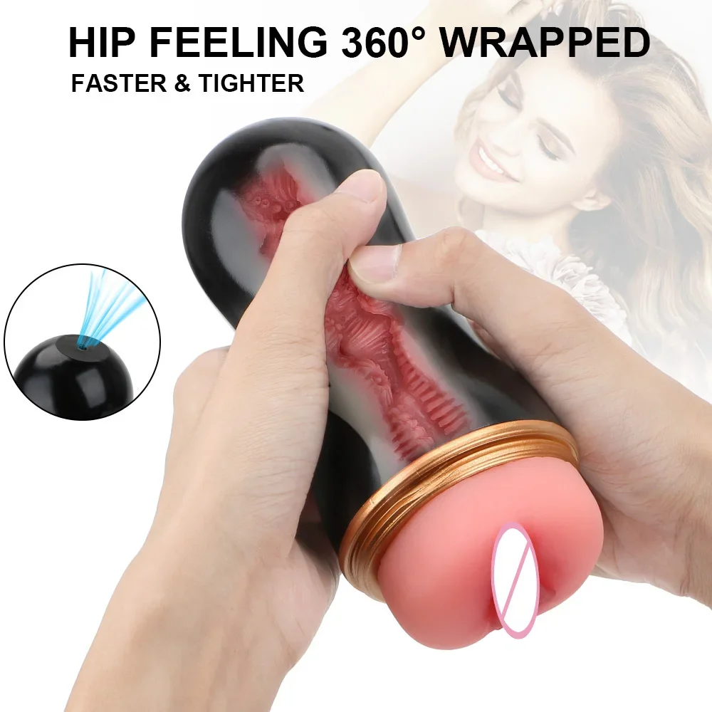 Mastyellar Cup Vaginal pour hommes, pompe à pénis, succion de gland, jouet sexuel pour adulte, vraie chatte, jouets sexy, mâle, produits 7.0, 18