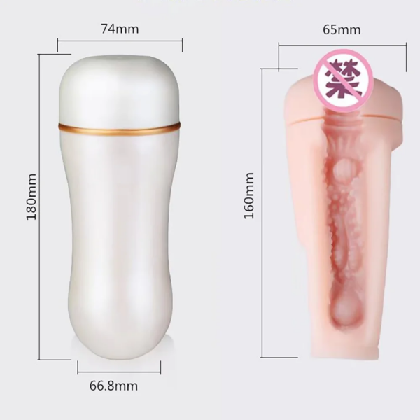 Mastyellar Cup Vaginal pour hommes, pompe à pénis, succion de gland, jouet sexuel pour adulte, vraie chatte, jouets sexy, mâle, produits 7.0, 18