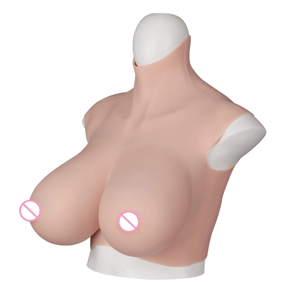 Buste en silicone sans huile pour hommes et garçons, faux seins réalistes, formes mammaires, cosplay transexuelle, transgenre, Crossdresser, tasse 7e K