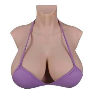 Buste en silicone sans huile pour hommes et garçons, faux seins réalistes, formes mammaires, cosplay transexuelle, transgenre, Crossdresser, tasse 7e K