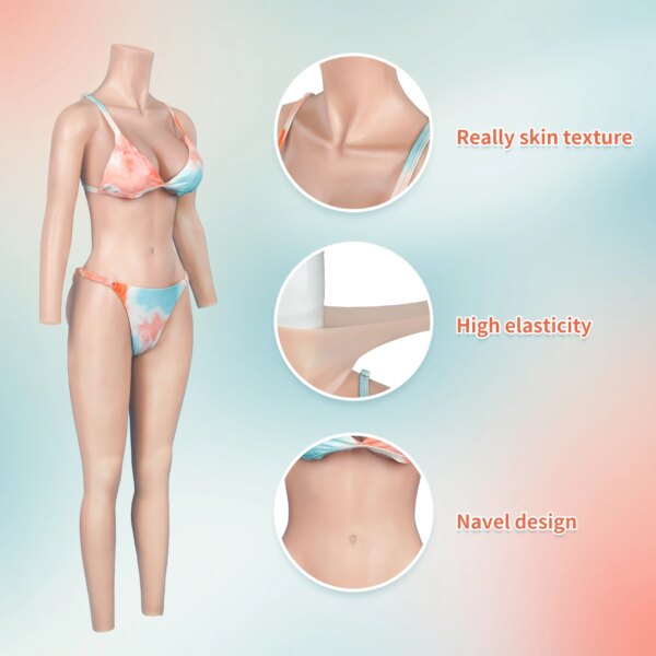 Odysuit en silicone pour femme, tenue de chambre à coucher, de chambre à coucher, de chambre à coucher, de chambre à coucher, d'osplay – Image 2
